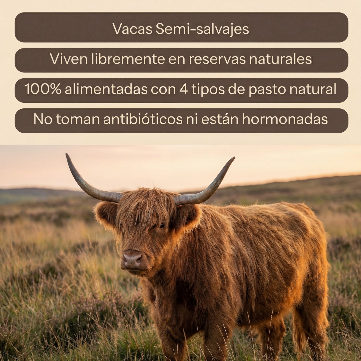 Sebo de Res de Pasto 100% Orgánico - ArveaNatura