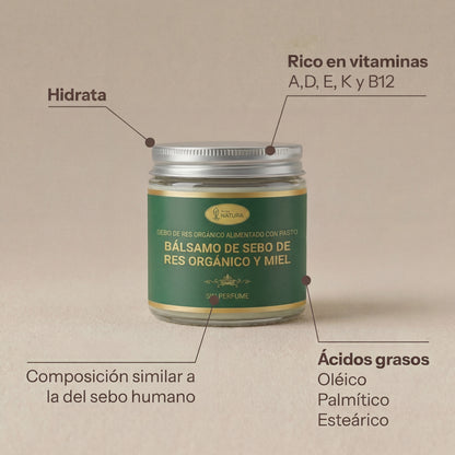 Sebo de Res de Pasto 100% Orgánico - ArveaNatura